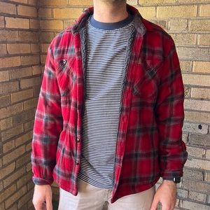 Coleman Sherpa-lined flannel